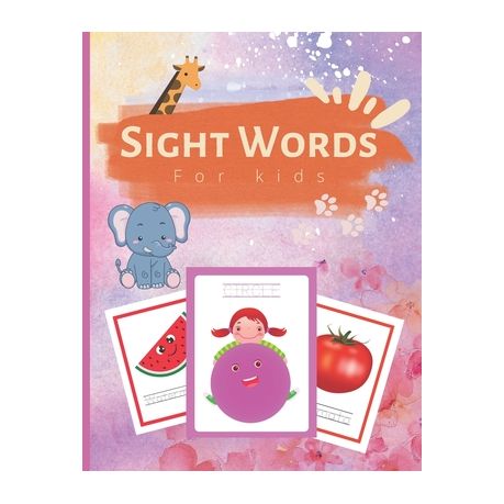 Sight Words For kids: Animals names, Shape names, colors name, Fruits &  Vegetable Names | Buy Online in South Africa 