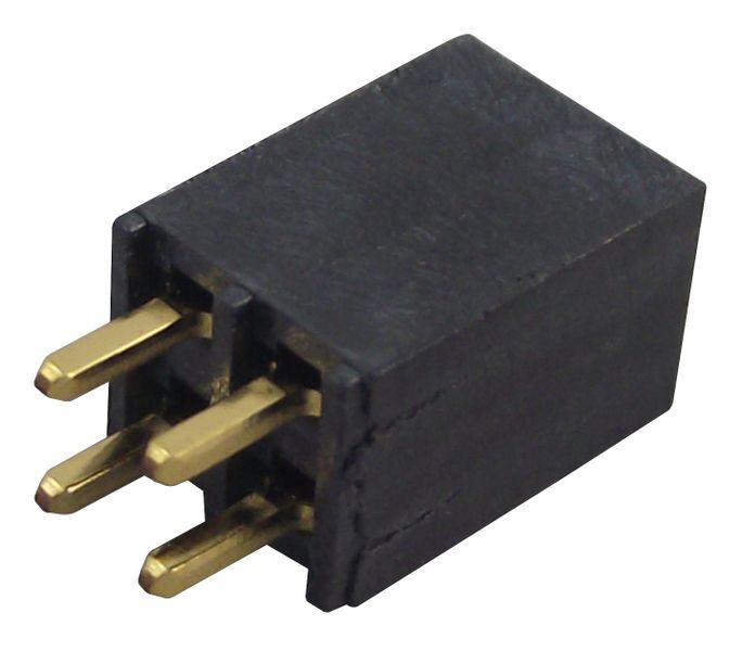 Samtec (SSQ-110-01-G-D) PCB Receptacle, Board-to-Board, 2.54 mm, 2 Rows