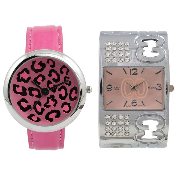 Bad Girl Polkadot and Infinity Watch Set - Ladies