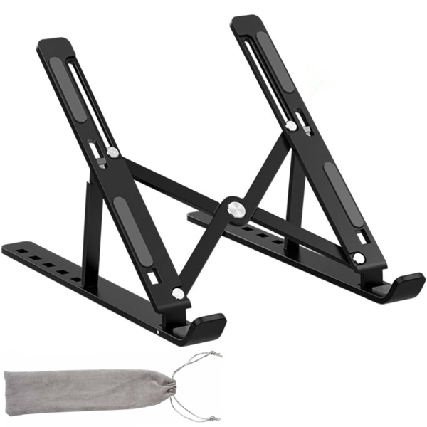 Aluminum Laptop Stand Adjustable Tablet Notebook Holder for 16 inch Laptop