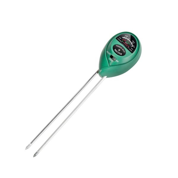 3-in-1 Soil Tester - Moisture, Light &amp; pH Meter for Optimal Plant Care
