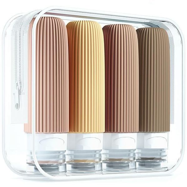 Travel Bottle for Toiletries 100ml Leak Proof Refillable Silicone Container