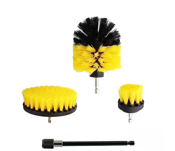 4 Pieces Power Drill Cleaning Brush Set