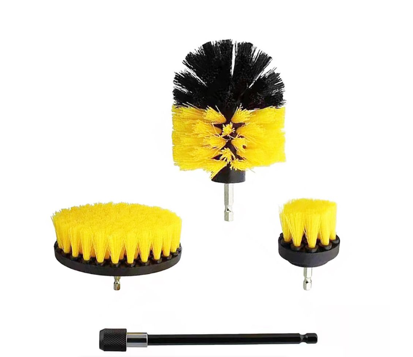 4 Pieces Power Drill Cleaning Brush Set | Buy Online in South Africa ...