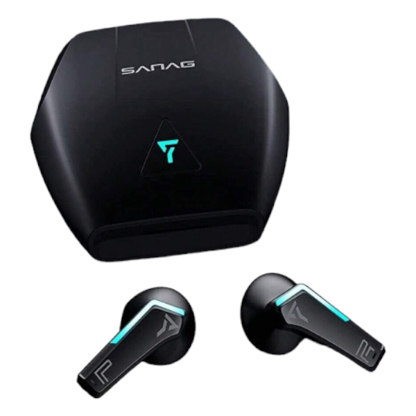 SANAG XPRO - Sweatproof Low Latency Wireless Gaming Earphones - Black
