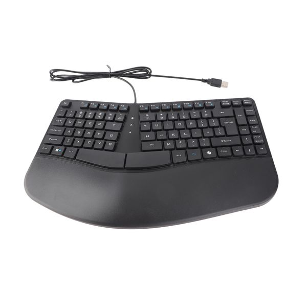 Ergonomic Keyboard Office 87 Key Wired Split