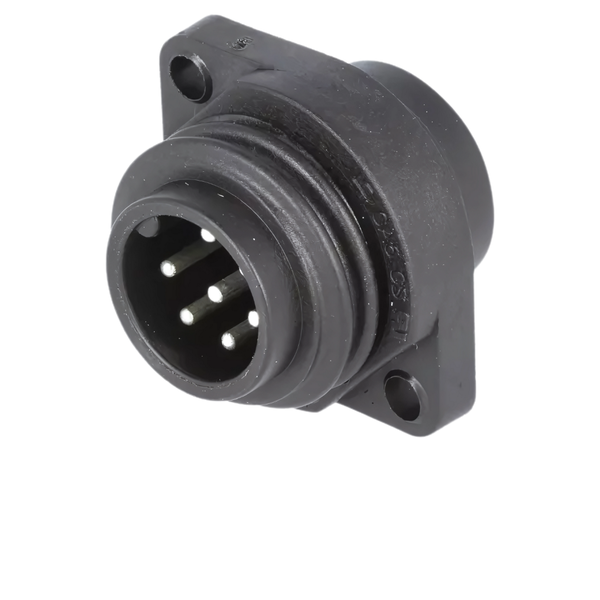 CA6GS Panel Mount 6-Way Solder Type Circular Plug Connector