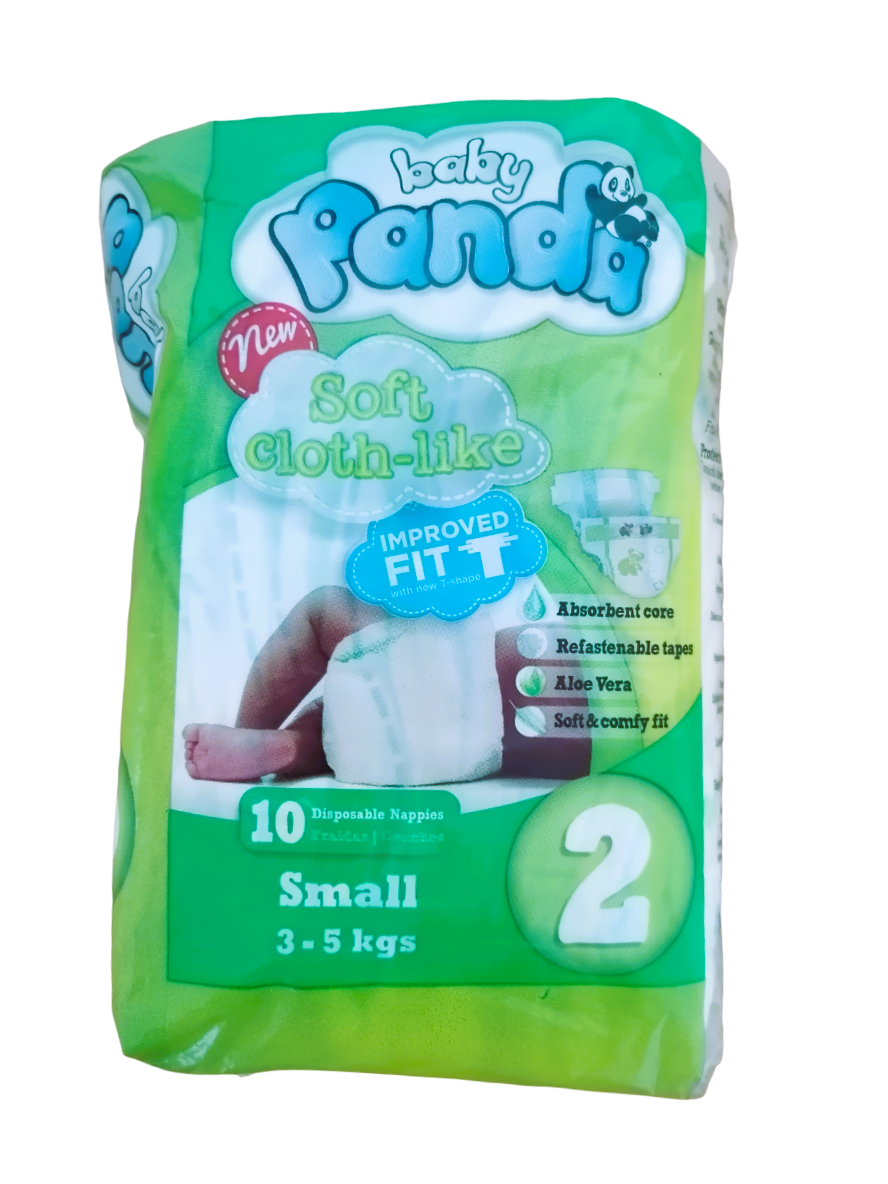 Panda Disposable Nappies Small Size 2 10's Shop Today. Get it