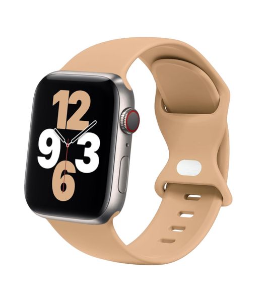 Flexible Silicone Watch Band Compatible with Apple Watch- 38mm/40mm/41mm