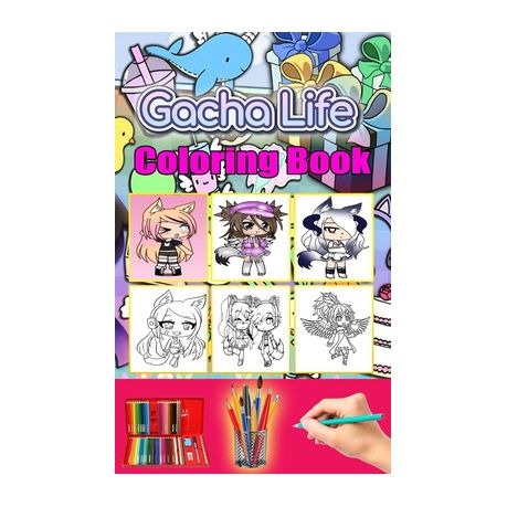Gacha Life Coloring Book Anime Activity Book Coloring Pages Gacha Club Gacha World Buy Online In South Africa Takealot Com