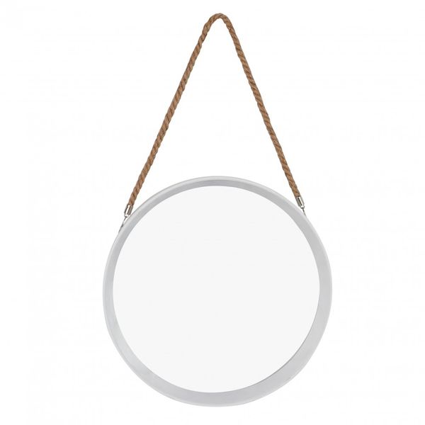 White Beach Rope Mirror 370 x 370mm MQ8826