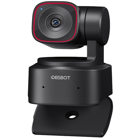 OBSBOT Tiny 2 Lite 4K AI Tracking PTZ Webcam with Gesture Control & HDR Image