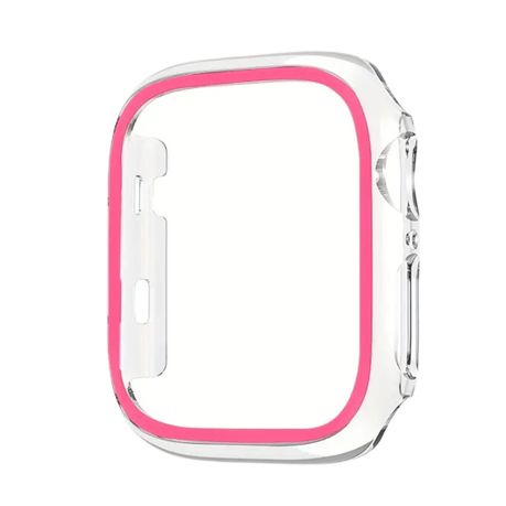 Apple Watch Glow In The Dark Screen Protector Case - 40mm Pink Image