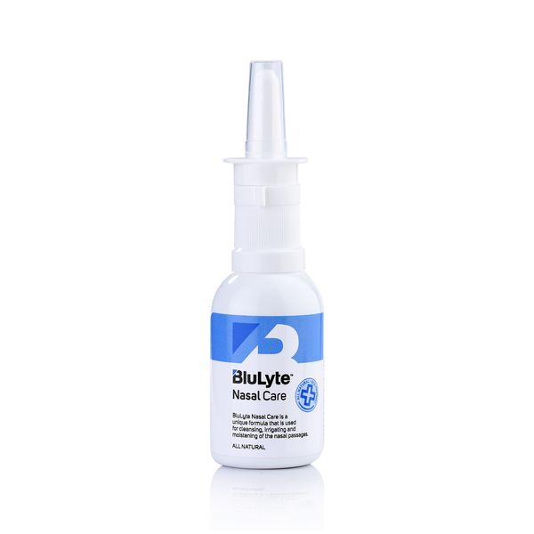 BluLyte HOCL Nasal Care. Nasal Spray &amp; Irrigation Solution. 50ml