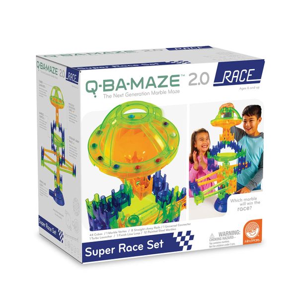 Mindware Q-Ba-Maze 2.0 Super Racing Set