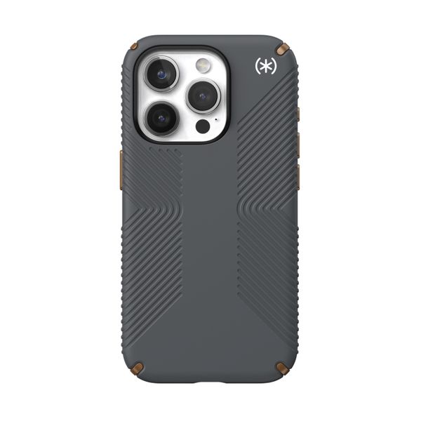 Speck Pro Presidio2 Grip Case Compatible with Apple iPhone 15 Pro