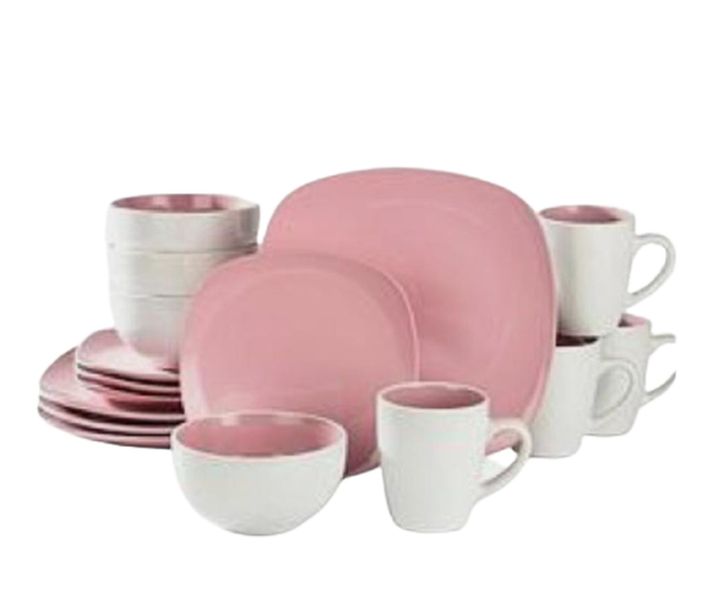 Two Color Dinnerware Set