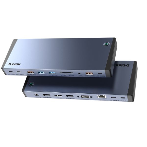 D-Link USB-C Hub, 18in1, HDMI, HUB, Docking Station