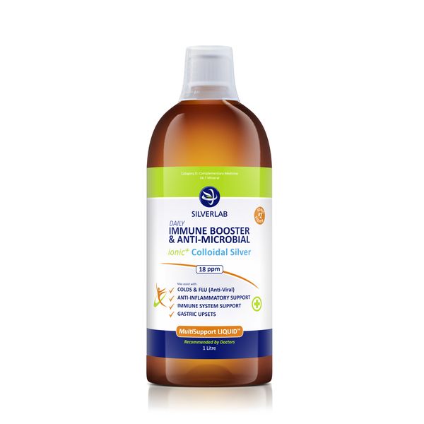 Silverlab Immune Booster &amp; Anti-Microbial - 1 liter