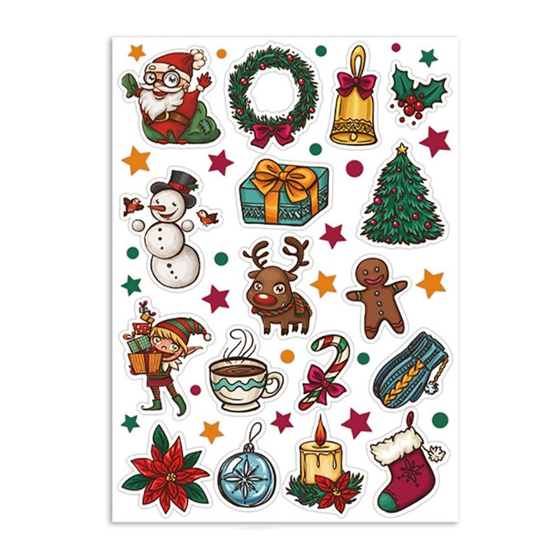 Christmas Themed Stickers - Set of 5 | Shop Today. Get it Tomorrow ...