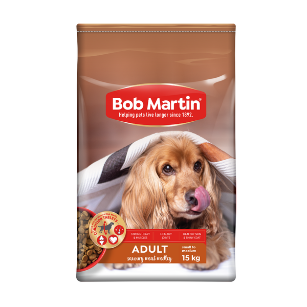 Bob Martin Complete Condition 15 kg Adult Dry Food Savoury Meat Medley