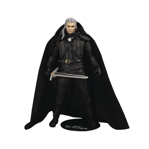 Witcher Netflix Geralt Of Riva Cloth Cape 7IN Figure
