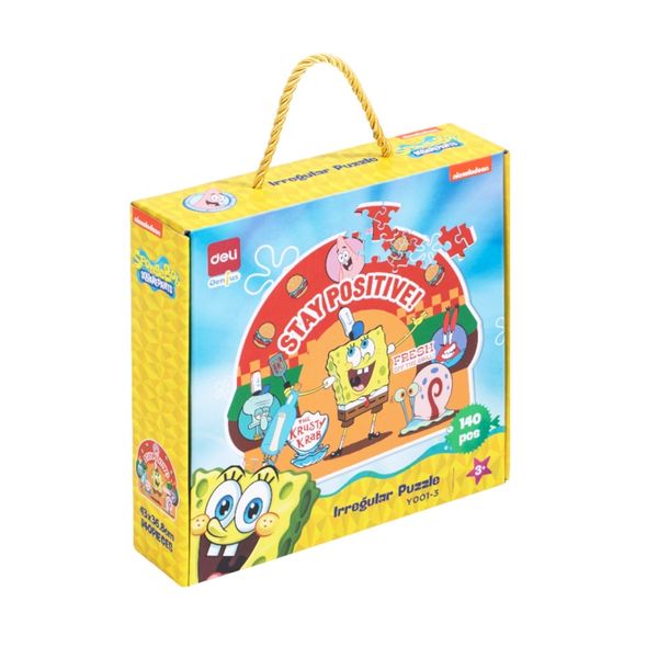 Spongebob Irregular Puzzle 140 Pieces