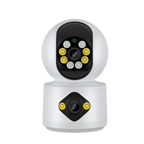 4MP Indoor WiFi IP 2-Way Security Camera with Dual Lens