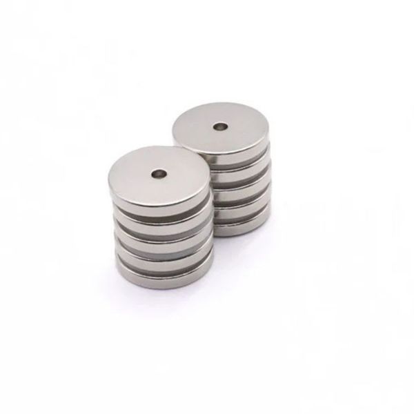 Od20x5.5/D3x3mm N35 Ni Neodymium Countersunk magnets