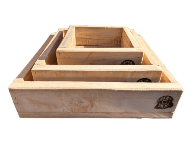 Just Pallet Woodworks Storage Boxes