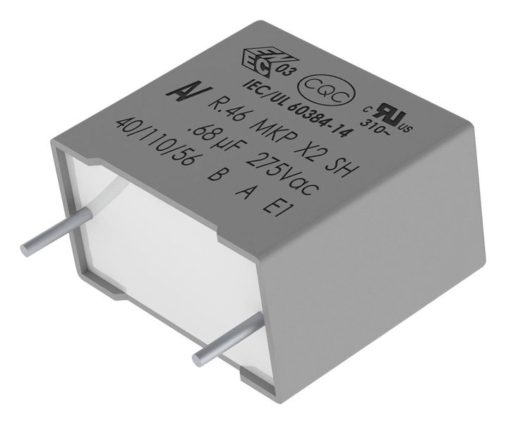 Kemet (R46KF310050P0K) Safety Capacitor, Radial Box - 2 Pin, 0.1 µF, ± 10%