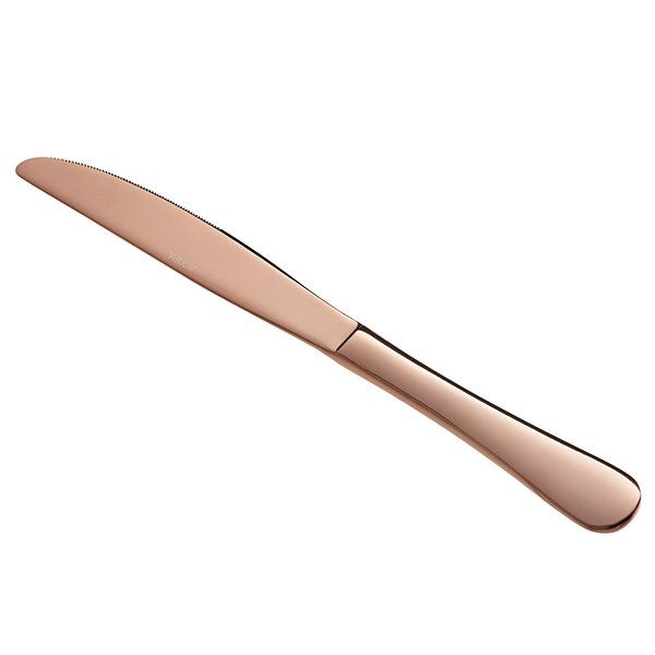 Table Knife 6 Piece Rose Gold Teardrop 260-1 - Cutlery Essentials