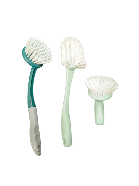 3-Piece Scrub Brush Cleaning Set