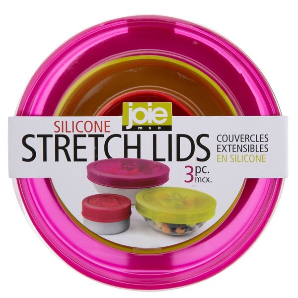 Joie - Silicone Stretch Lids Reusable - Set of 3