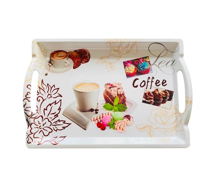 White Melamine Serving Tray