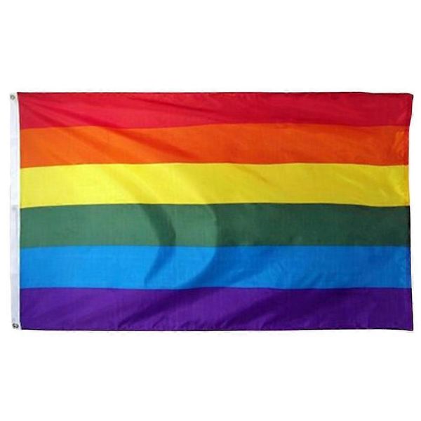 XXL Rainbow Pride Flag / LGBTQi / Size 240cm x 150cm (8ft x 5ft)