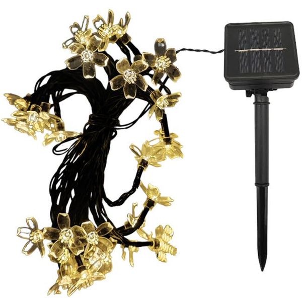 String Of Flower Solar Lights 30LED 5m
