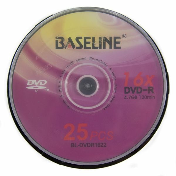 Baseline DVD-R 25pcs Bl-Dvdr1622