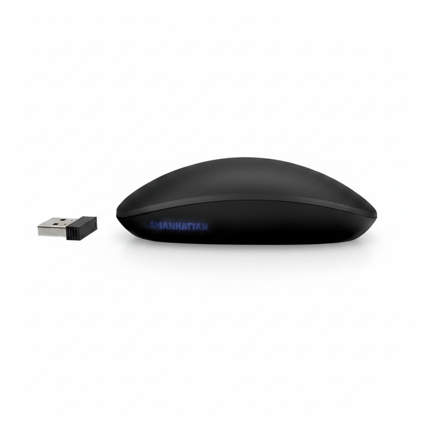 Manhattan Wireless Laser Mouse with Touch Control - 1200 DPI