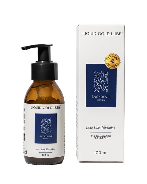 Liquid Gold Lube Backdoor Edition- Water Based - Organic 100ml
