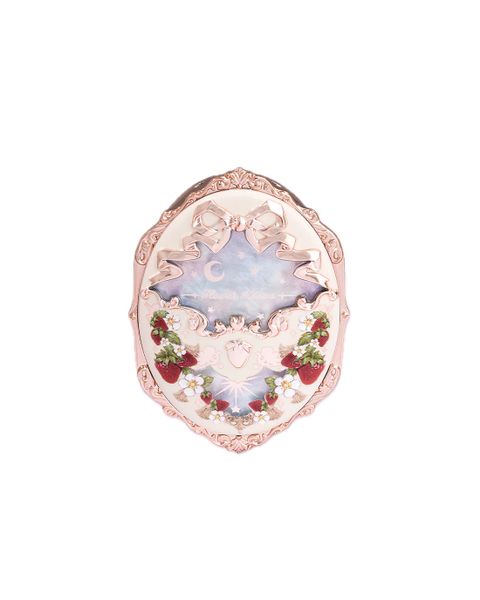 Flower Knows Strawberry Rococo Embossed Blush