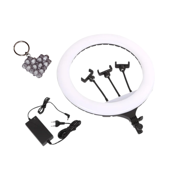 22 Inch LED Ring Light and handmade keyholder