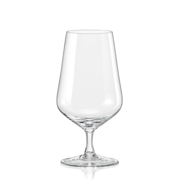 Crystalex Sandra Crystal Beer Glasses 380ml - Set of 6