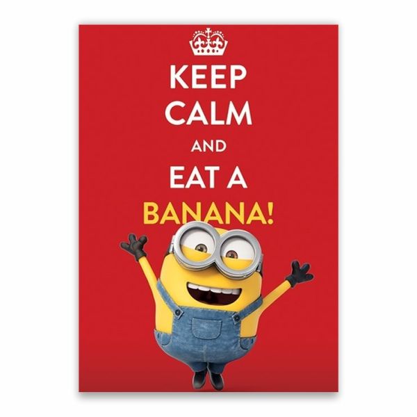Eat A Banana Poster - A1