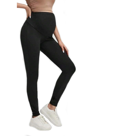 Missguided Maternity Ribbed Over The Bump Leggings
