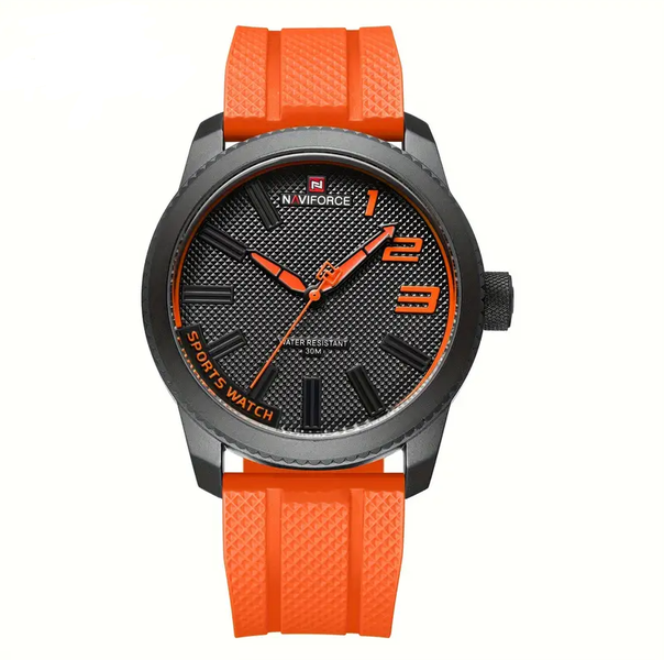 Naviforce Sports Quartz Watch with Silicone Strap