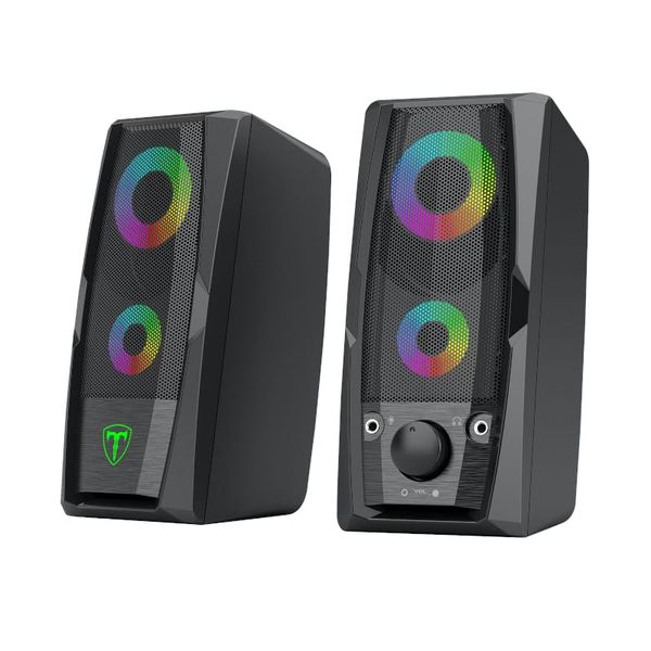 T-Dagger 6W RGB PC Gaming Speaker 2.0 Set