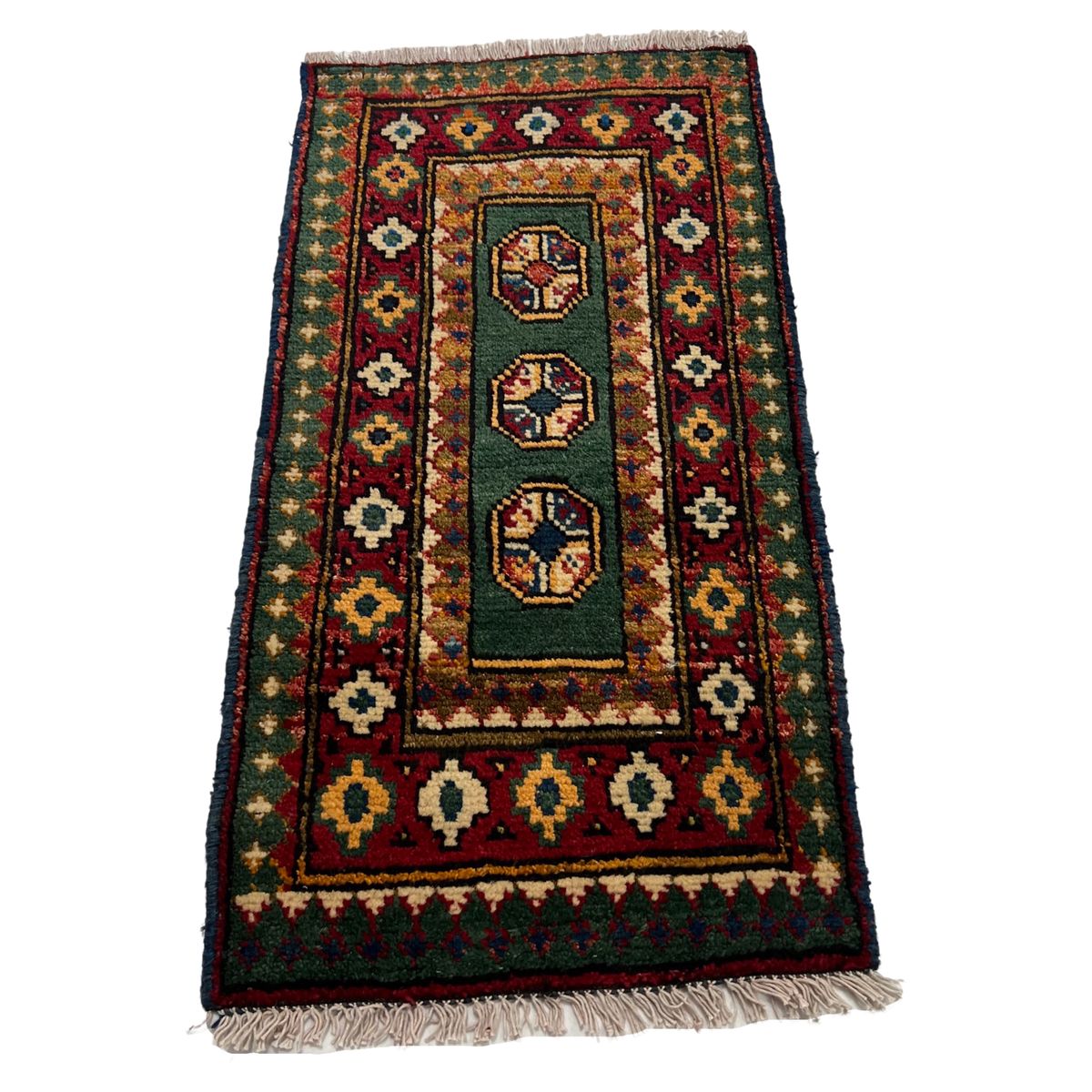 Coloured Afghan Rug - 92 x 48 cm | Shop Today. Get it Tomorrow ...