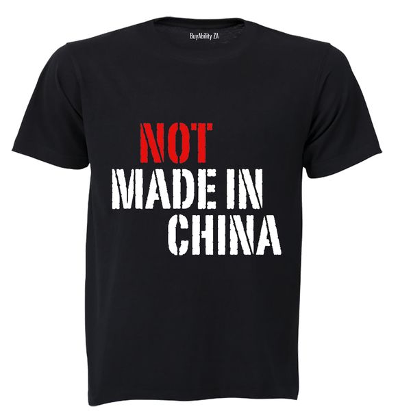 NOT Made in China - Mens - T-Shirt - White