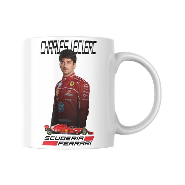 Scuderia Ferrari C Leclerc Coffee Mug